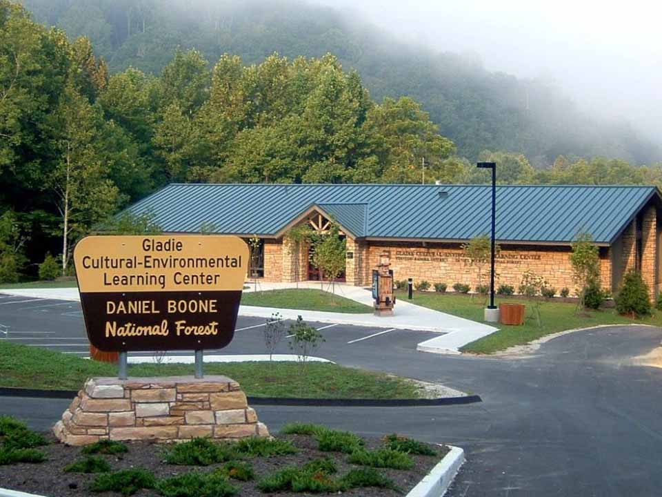 Gladie Cultural-Environmental Learning Center in Daniel Boone National Forest